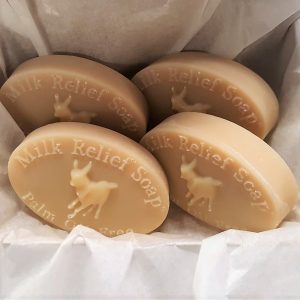 Milk Relief Soap 4 bars in box