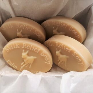 Milk Relief Soap 4 bars in box